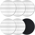 Minimalist Geometric Coasters Set of 6, Absorbent Coasters by Unknown