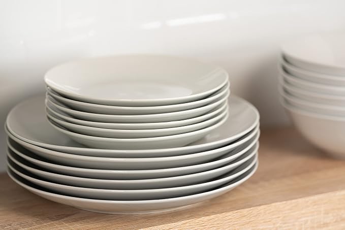 10 Strawberry Street Simply White 7.5" Coupe Salad Plate - Image 5