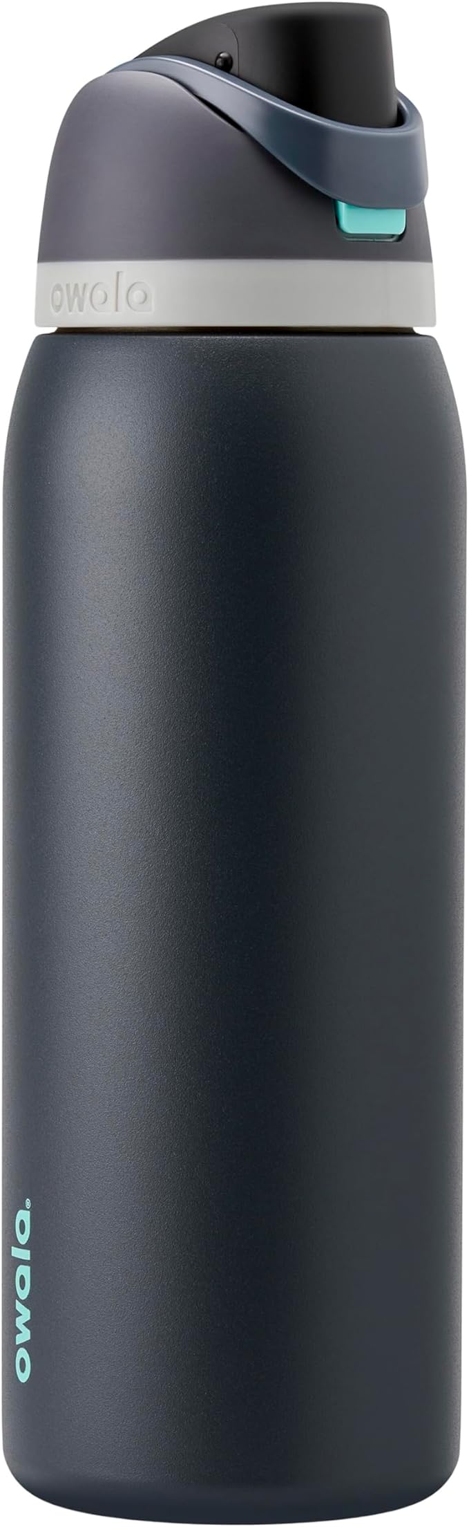 Owala FreeSip Stainless Steel Water Bottle 40 oz Foggy Tide by Unknown