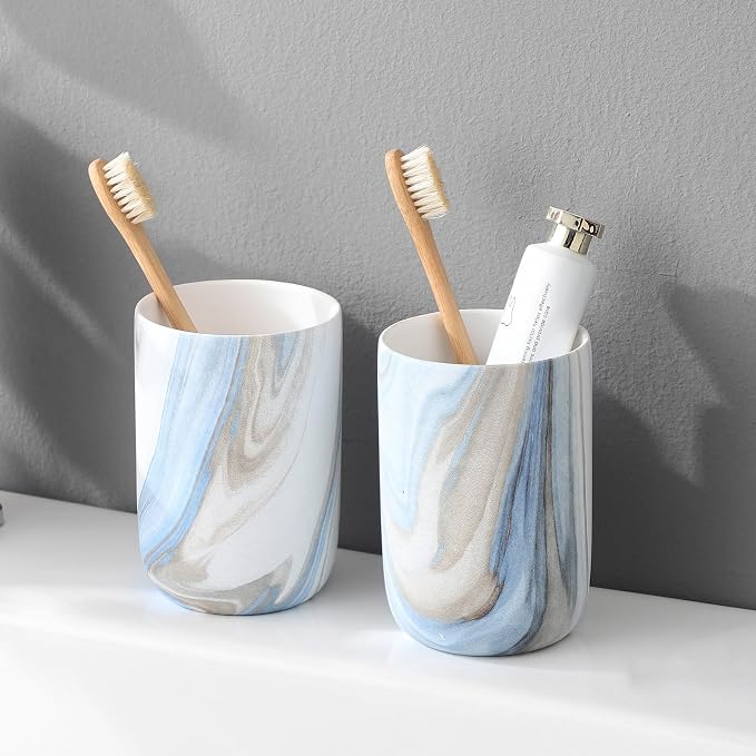 Blue Marble Toothbrush Holders - Image 6