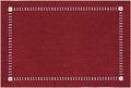 Grelucgo Handmade Hemstitched Polyester Rectangle Table Placemats by Grelucgo