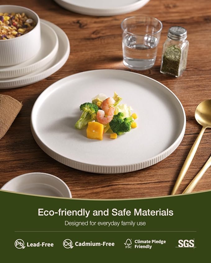 Famiware Star 12pc Stoneware Dinnerware Sets - Image 4