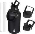 BJPKPK 64oz Insulated Water Bottle, Half Gallon Water Jug by BJPKPK