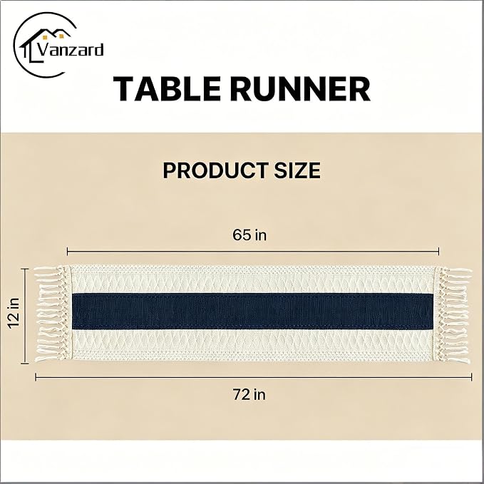 Boho Table Runner for Home Decor - Image 3
