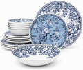 TUDOR ROYAL 12-Piece Porcelain Round Dinnerware Set, Service by TudorEngland