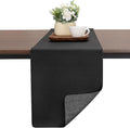 Table Runners 72 Inch Long, Dual-Sided Faux Leather Table Runner | Waterproof by Chitomars
