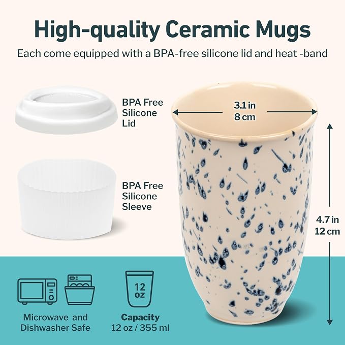 NOVA CERAMICS Travel Mug - Image 3