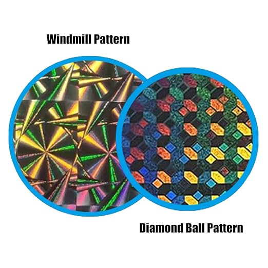 Diamond Ball+Windmill 3D Printer Build Plate for Bambu Labs X1 X1C X1E P1P P1S A1 3D Pritner, Double Sided Smooth Flexible Spring Steel Plate Effect Sheet for Bambu 3D Printers Bambulabs