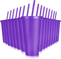 Hxezoc 16-Piece Reusable Cups by Hxezoc