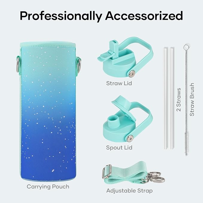 BUZIO 24 oz Insulated Stainless Steel Water Bottle - Image 6