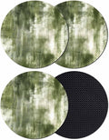 Abstract Bohemia Coasters Set of 4, Absorbent Coasters by Unknown