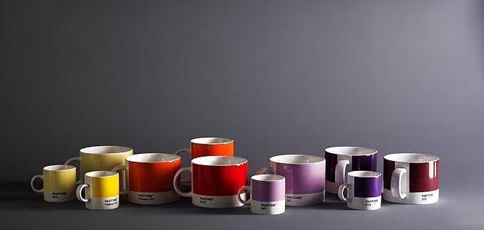 Copenhagen Design Pantone Cup, Tea/Coffee Mug, fine China (Ceramic), 475 ml, Light Purple, 257 C, Porcelain, one Size