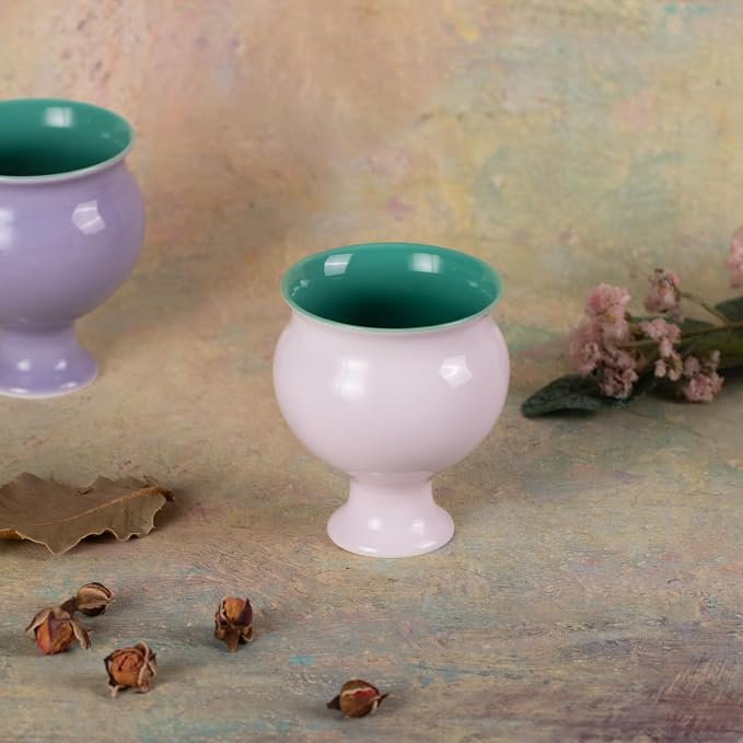 KAMMAK Tea Cups, 3oz Small Tea Set of 2 - Image 4