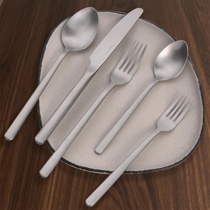 Silverware Set, 20 Piece Flatware Cutlery Set - Image 7