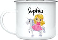 Personalized Mug for Kids, Girls | Customized Hot Chocolate Cocoa Coffee Cup | by Homebee