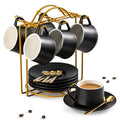 YHOSSEUN Espresso Cups Set of 6, 4 OZ Expresso Shots Cup by YHOSSEUN