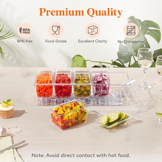 Lifewit Chilled Condiment Caddy - Image 6