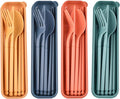 Camping Utensils Set, Reusable Utensils Set by CUNTAUK