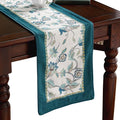 Patdrea Designer French Floral Velvet Table Runner, Decorative Runner by patdrea