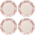 Karma, 8.75 inches Melamine Salad Plates Set of 4, Reusable Dishwasher Safe by KarmaGifts