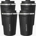 4 Pack Travel Coffee Mug 12oz Insulated Coffee Cup by Unknown