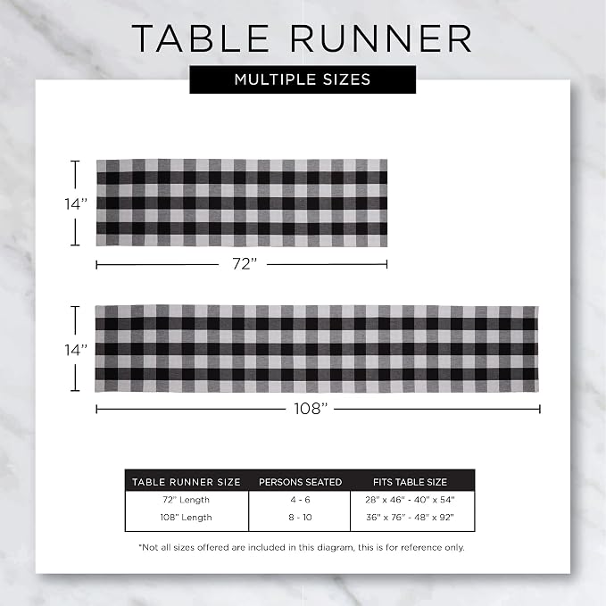 DII Farmhouse Braided Stripe Table Runner Collection - Image 9