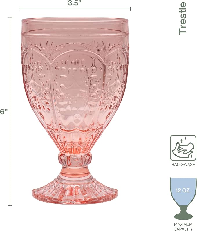 Fitz and Floyd Trestle Goblet - Image 6