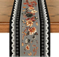 Artoid Mode 210 GSM Halloween Table Runner 13x72 Inch Home Party Decor | Black by ArtoidMode