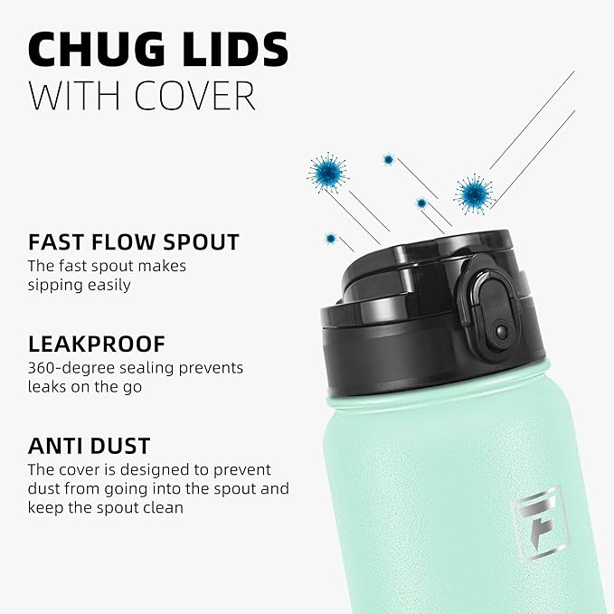 Fanhaw 20 oz Insulated Stainless Steel Water Bottle - Image 4