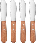 New Star Foodservice 43006 Wood Handle Butter Spreader by NewStarFoodservice