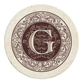 Thirstystone Monogram Coasters, All Natural Stone by Thirstystone