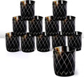 Handicrafts Home Viking Horn Shot Glasses Set of 12, Rustic Viking Drinkware by HandicraftsHome