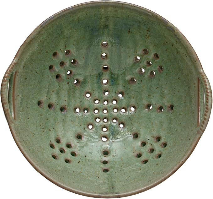 Creative Co-Op Stoneware Berry Bowl - Image 5