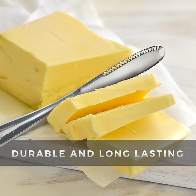 Stainless Steel Butter Spreader, Butter Knife - 3 in 1 Kitchen Gadgets - Image 5