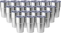 MEWAY 16oz Tumbler Double Wall Vacuum Insulated Travel Mug Bulk, Stainless by MEWAY