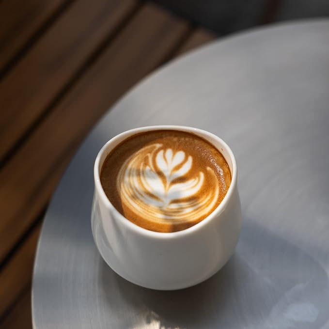 palatti Mobius Porcelain Coffee Cup, in S, L Sizes, Pour Over, Latte Art - Image 5