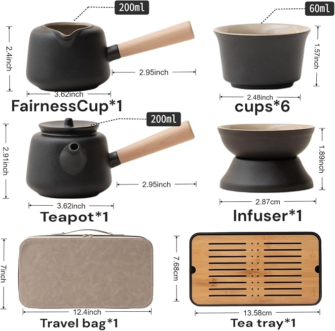 Gongfu Tea Set Travel Tea Set - Image 3