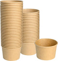ESSENTIAL Paper Ice Cream Cups, Paper Snack Containers by ESSENTIAL