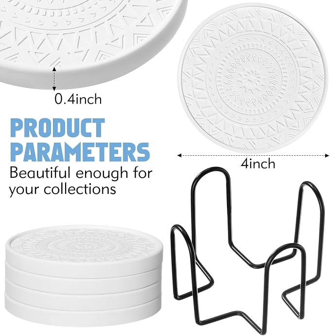 Photect Diatomaceous Earth Coasters Set - Image 2