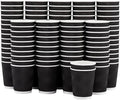 Lamosi 120 Pack 8 oz Disposable Coffee Cups, Insulated Corrugated Paper Cup | by BuyNow