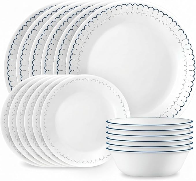 Corelle 18-Piece Dinnerware Set Service by Corelle