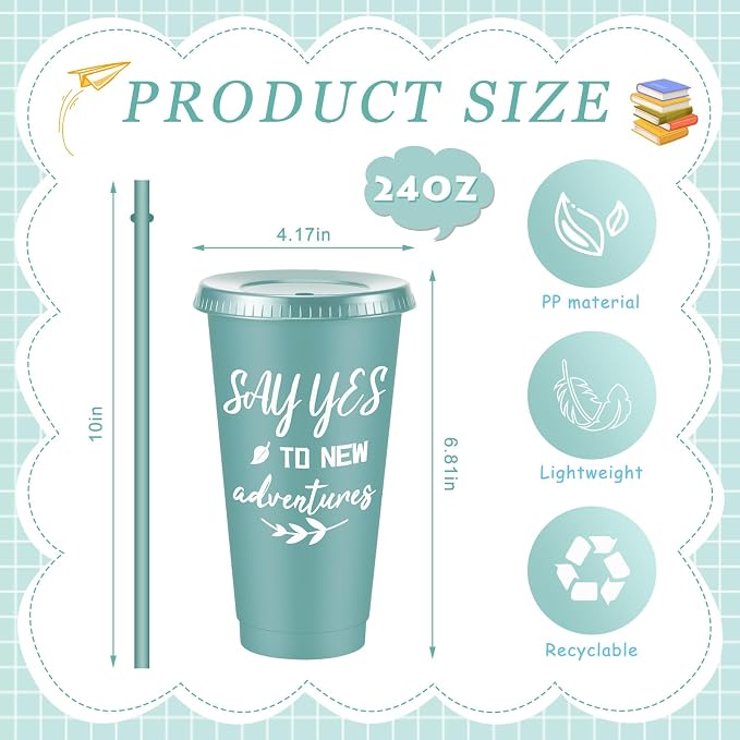 Uiifan 100 Pcs Inspirational Cups Bulk - Image 2