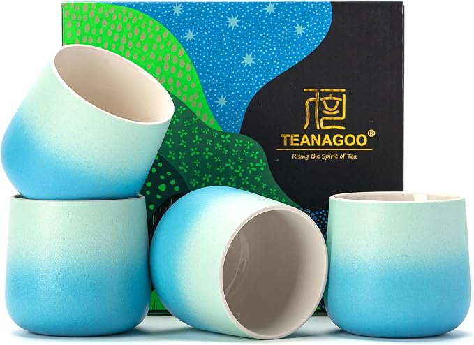 TEANAGOO Japanese Tea Cup, 7.2Oz / 205 ml, Japansese Cups, Chinese Tea Cups by TEANAGOO