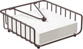 Napkin Holder for Table with Weighted Arm, Dinner Metal Flat Napkin Holders for by GMFINE