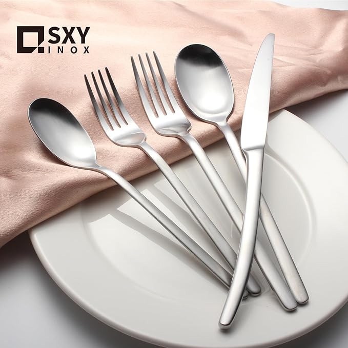Silverware Set (20, Silver Classic Set02)