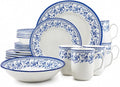 24-Piece Porcelain Dinnerware Set by TudorEngland
