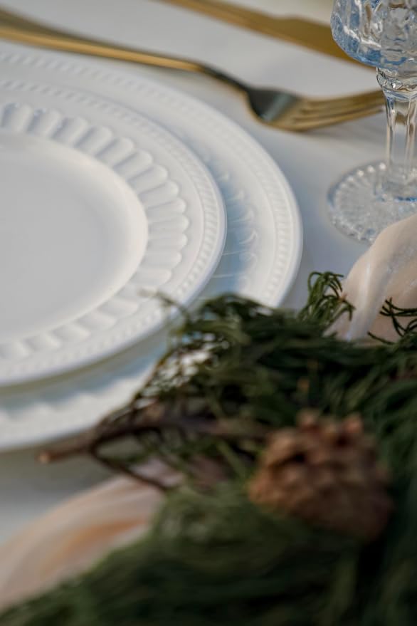 kanthea Bone China Appetizer Plates Set of 4, Serving Dishes - Image 7