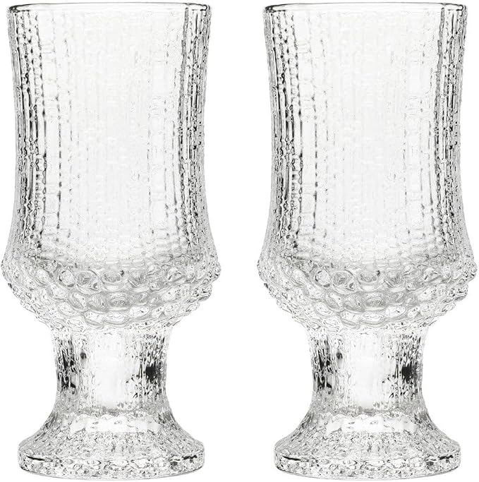 iittala 1008527 Ultima Toure White Wine Glass Pair Set by Iittala