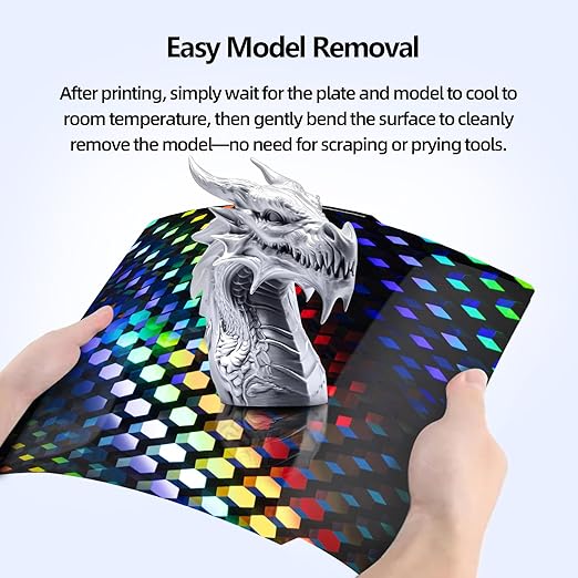 Smooth Effect PEG Build Plate for Bambu P1S A1 X1C, Diamond Grid+Small Water Cube PEG Print Bed Plate for Bambu Lab A1/P1P/P1S/P2S/X1/X1C/X1E