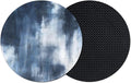 Ombre Dark Blue Coasters Set of 2, Absorbent Coasters by Unknown
